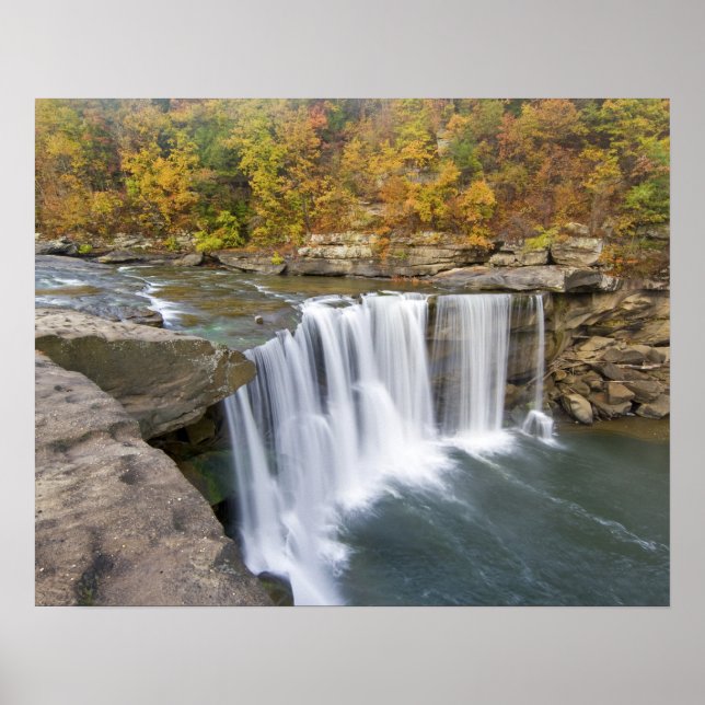 Affiches Cumberland Falls State Park près de Corbin Kentuck (Devant)