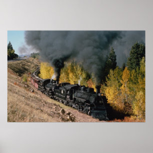 Affiches Cumbres et Toltec Railroad, no 487 et no 484m,