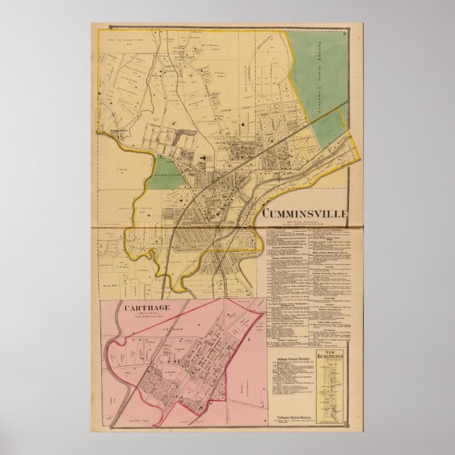 Affiches Cumminsville, Ohio (Devant)