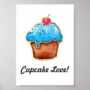 Affiches Cupcake Love