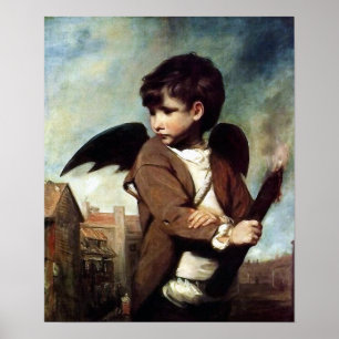 Affiches Cupid en tant que Lien Boy