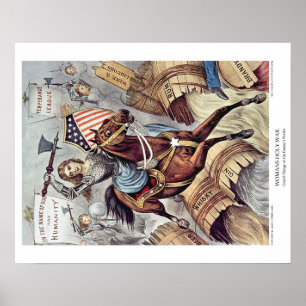 Affiches Currier et lithographie d'Ives : La Guerre Sainte