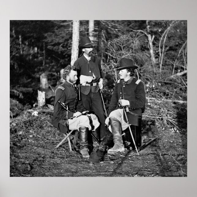 Affiches Custer & Friends, 1862 (Devant)