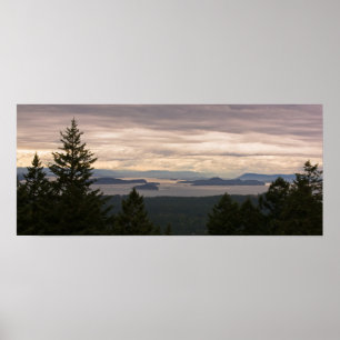 Affiches Customizable Poster: San Juan Islands Pano