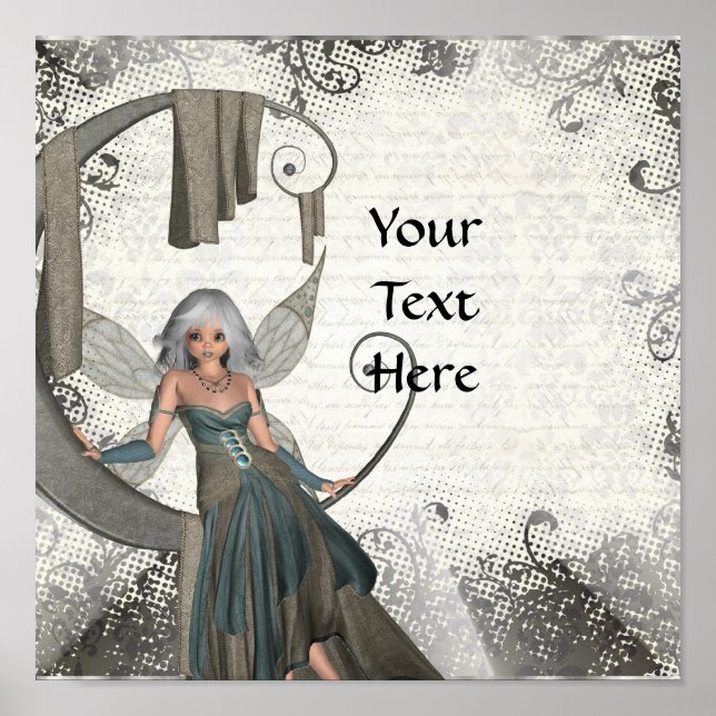 Affiches Cute manga fairy (Devant)