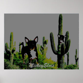 Affiches Cute MickeyElvis