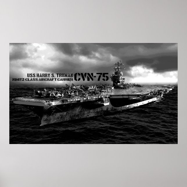 Affiches CVN-75 Harry S. Truman Imprimer (Devant)