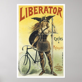 Affiches Cycles Liberator & Motos