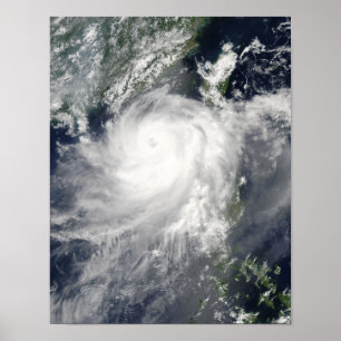 Affiches Cyclone tropical Linfa