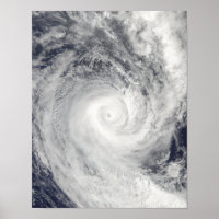 Cyclone tropical Oli au large de Tahiti