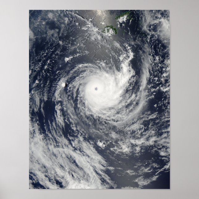 Affiches Cyclone tropical Wilma (Devant)