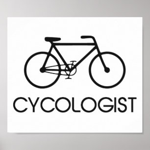 Affiches Cycologist Cycling Cycle