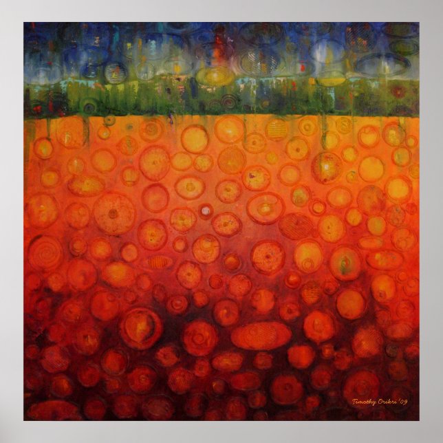 Affiches Cyndi's Garden Framed Print (Devant)