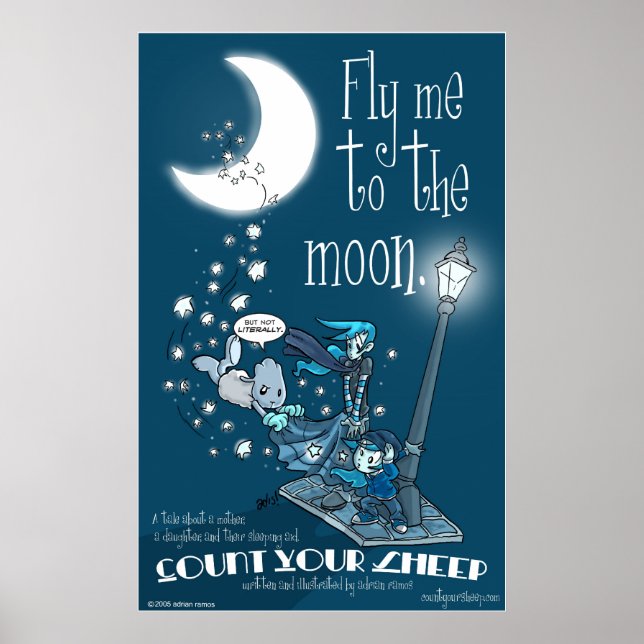 Affiches CYS-Fly Me Vers La Lune (Devant)