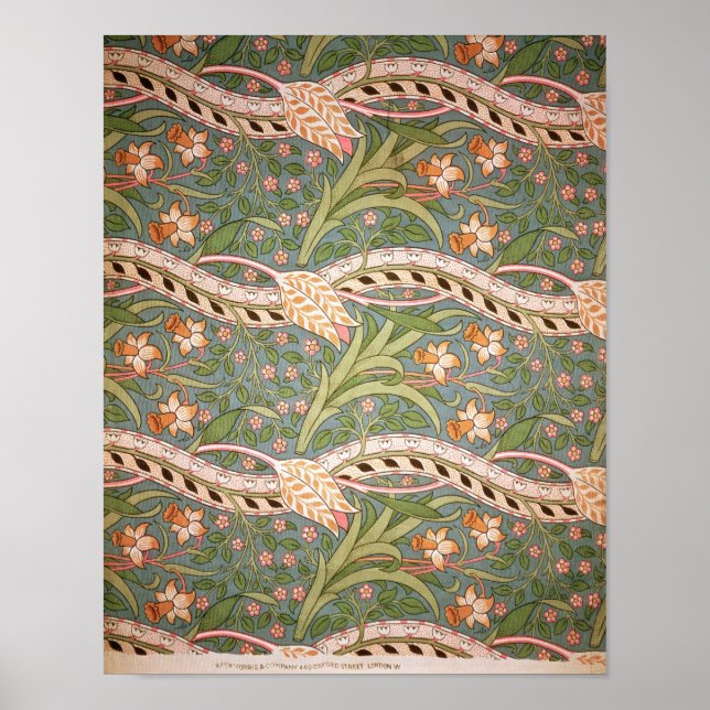 Affiches Daffodil Chintz', 1875 (Devant)