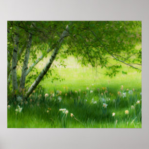Affiches Daffodiques de printemps