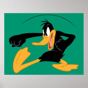 Affiches DAFFY DUCK™ Balayage d'un poinçon