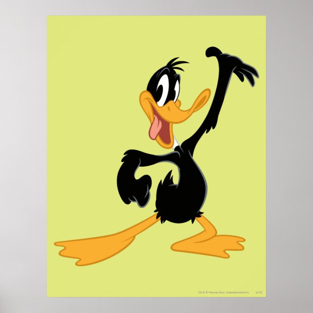 Affiches DAFFY DUCK™ classique (Devant)