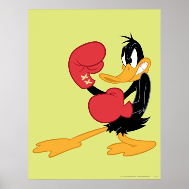 Affiches DAFFY DUCK™ la boîte (Devant)