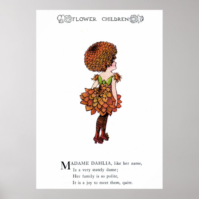 Affiches Dahlia (Devant)