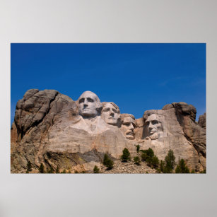 Affiches Dakota du Sud, Keystone, Mont Rushmore