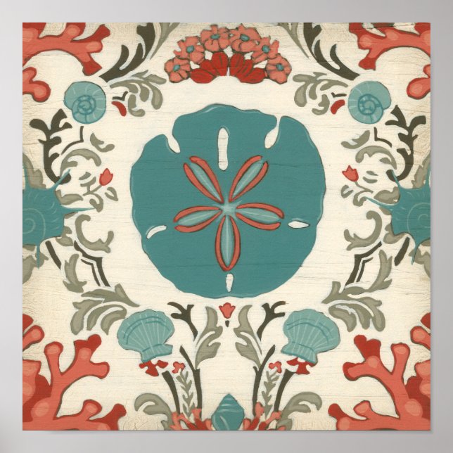 Affiches Damas côtières I (Devant)