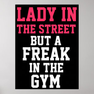 Affiches Dame et motivation de sport extrême