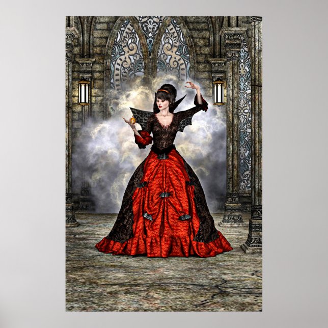 Affiches Dame Vampire (Devant)