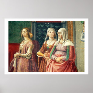 Affiches Dames florentines, de la naissance de Saint Jean l