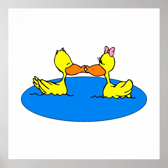 Affiches Dan & Din Duck (Devant)