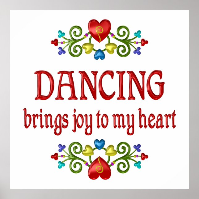 Affiches Dancing Joy (Devant)