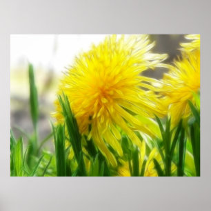 Affiches Dandelion Portrait
