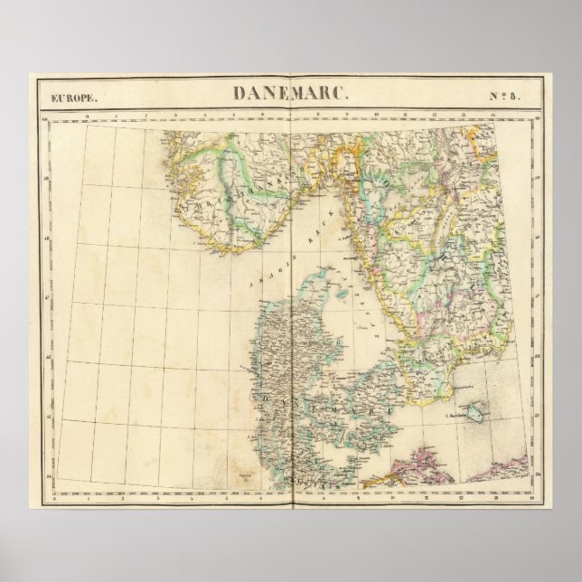 Affiches Danemark, Europe 8 (Devant)