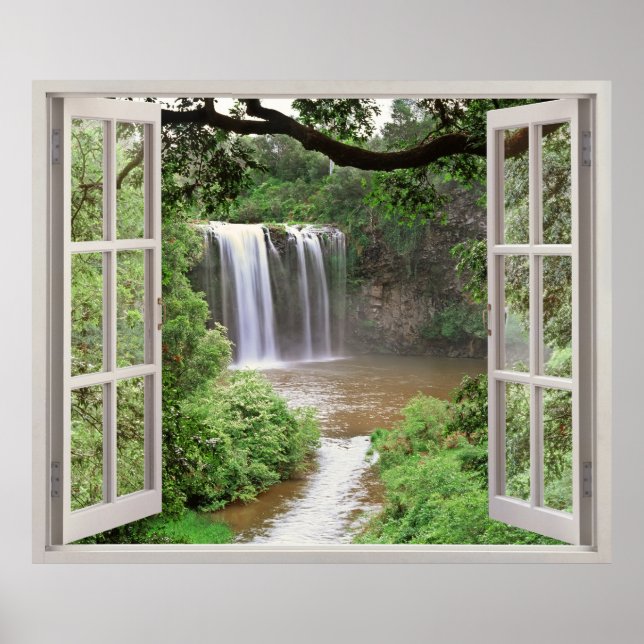 Affiches Dangar falls, Australie (Devant)