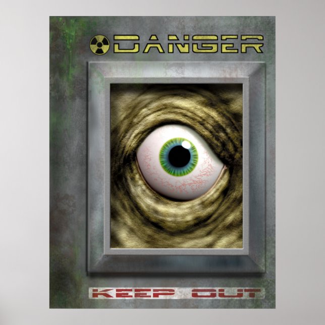 Affiches Danger (Devant)