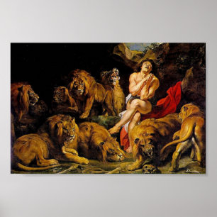Affiches Daniel dans le repaire de lions