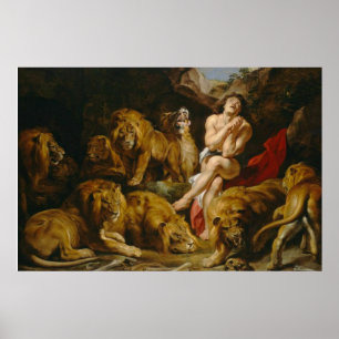 AFFICHES DANIEL DANS LES LIONS DEN