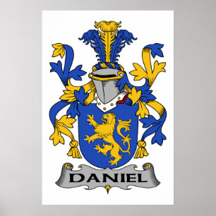 Affiches Daniel Family Crest