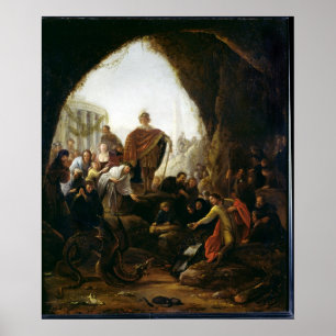 Affiches Daniel tuant le dragon du Baal