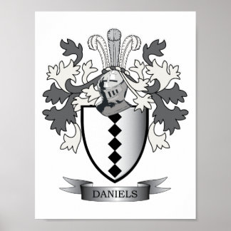 Affiches Daniels Family Crest Armoiries