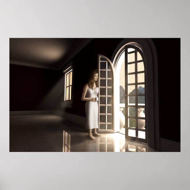 Affiches Dans la lumière du matin (Devant)