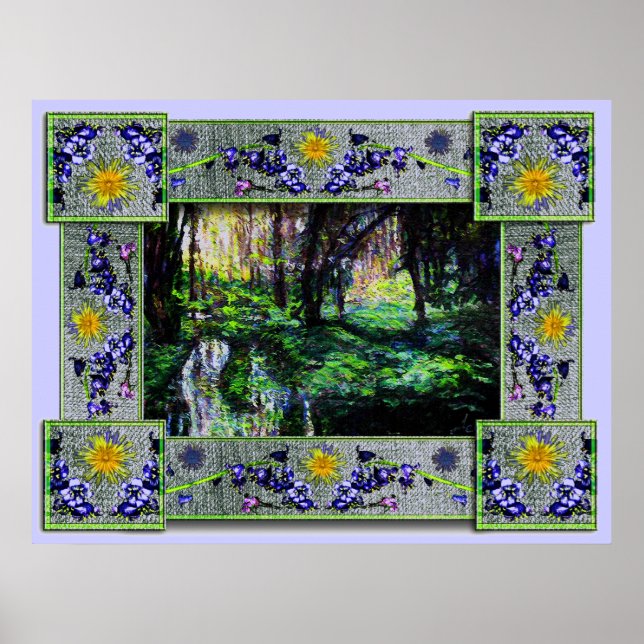 Affiches Dans les bois (Devant)