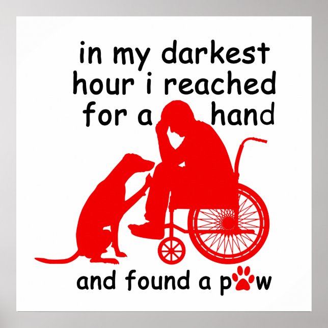 Affiches dans l'heure la plus sombre, j'ai tendu la main et (Devant)