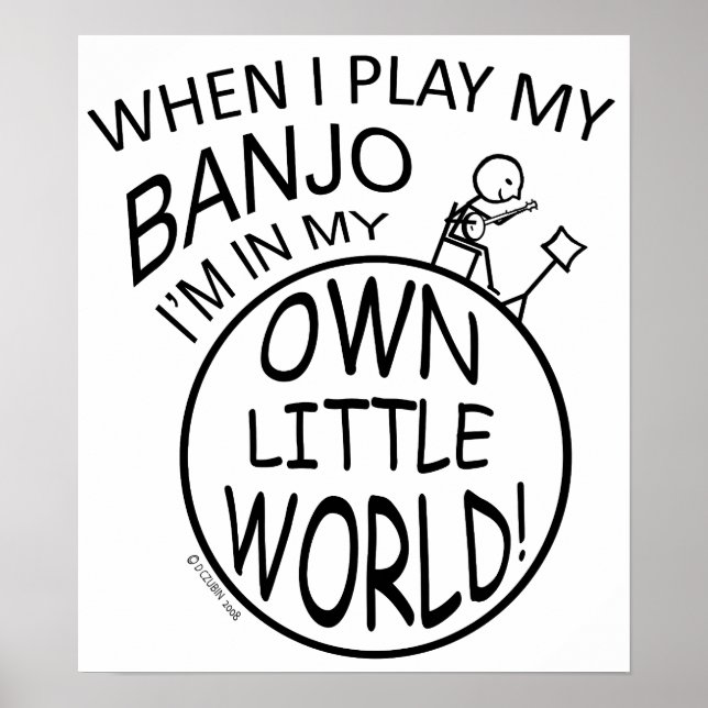 Affiches Dans Mon Petit Banjo Mondial (Devant)