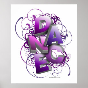 Affiches Danse 3D (été)