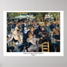 Danse au Moulin de la Galette par Renoir