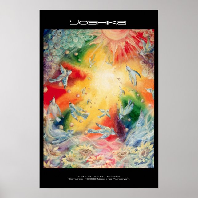 Affiches "Danse avec Bluejays" Imprimer (Devant)