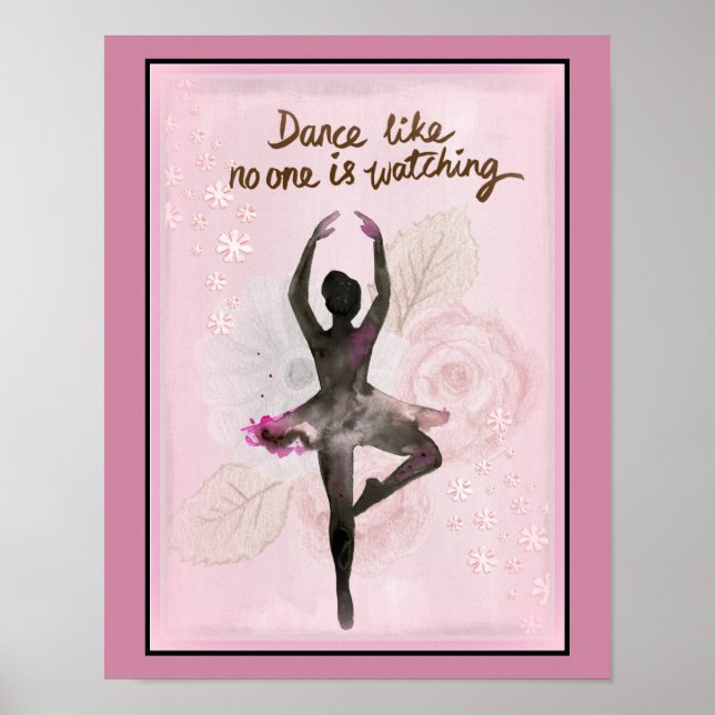 Affiches Danse Ballerina (Devant)