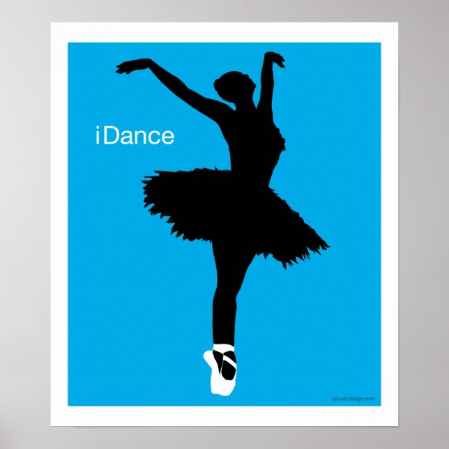 Affiches Danse (bleu) (Devant)