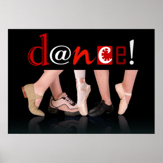 Affiches Danse ! - Chaussures de danse